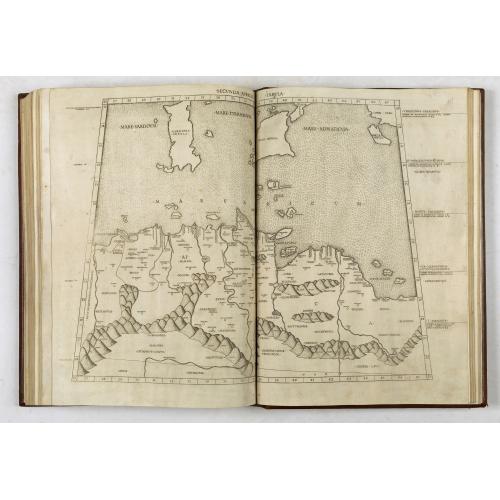 Old map image download for Claudii Ptolemaei Geographiae...
