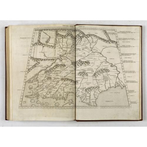 Old map image download for Claudii Ptolemaei Geographiae...