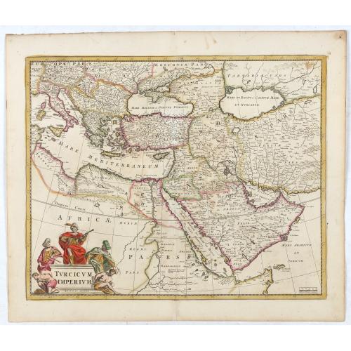 Old map image download for Turcicum Imperium.