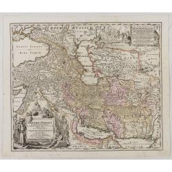 Imperii Persici in omnes suas Provincias . . .  Exacte Divisi Nova Tabula Geographica. . .