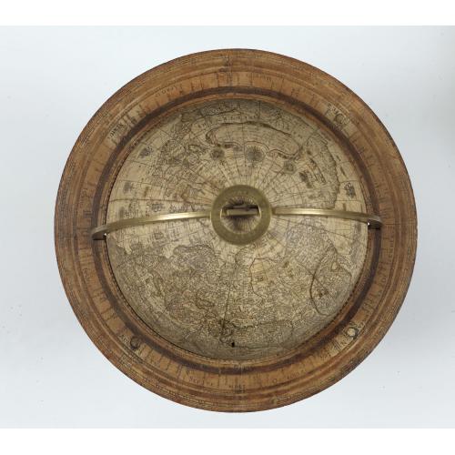 Rare, antique map of AN EXCEPTIONAL AND VERY RARE PAIR OF CELESTIAL AND TERRESTIAL GLOBES