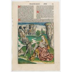 Prima Etas Mundi. IX (with Eve nursing Kain and Abel)