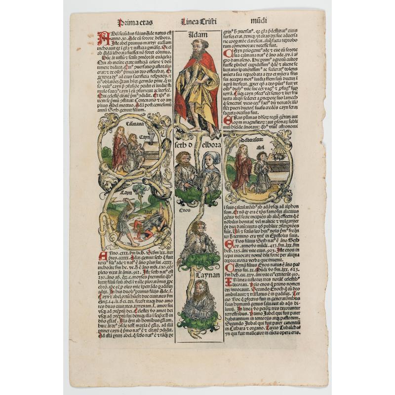 Prima Etas Mundi. IX (with Eve nursing Kain and Abel)