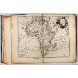 A very rare atlas by Guillaume De L'Isle, Paris, 1700, with his first address "Rue des Canettes".
