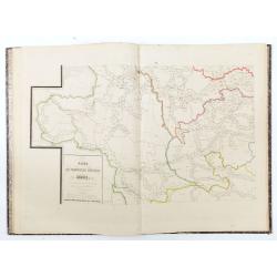 Exposé des travaux astronomiques en Russie (Atlas) with Supplément à l’exposé des travaux astronomiques et géodésiques exécutés en Russie contenant les noms, en langue russe de toutes les positions données au chapitre V (supplément I only).