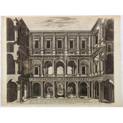 Palatii farnesii Romae… duarum Herculis statuarum icones [Farnese Palace Interior].