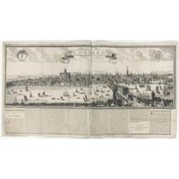 Londres 1678. [Panoramic view of London in 1678]