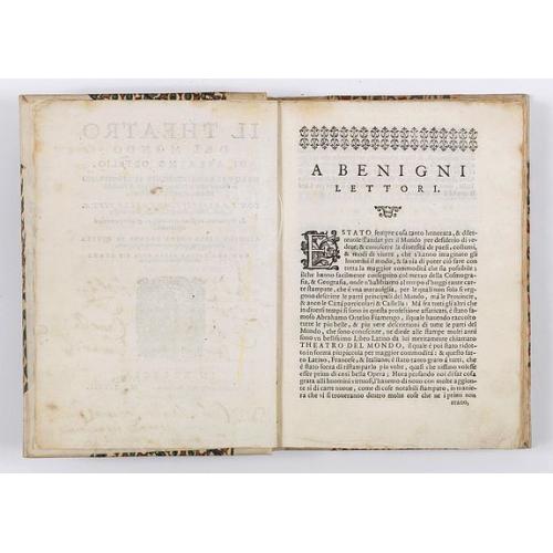 Rare, antique map of  Il theatro del mondo di Abraamo Ortelio…