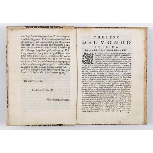 Rare, antique map of  Il theatro del mondo di Abraamo Ortelio…