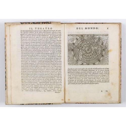 Rare, antique map of  Il theatro del mondo di Abraamo Ortelio…