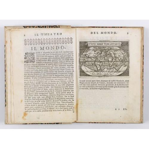 Rare, antique map of  Il theatro del mondo di Abraamo Ortelio…