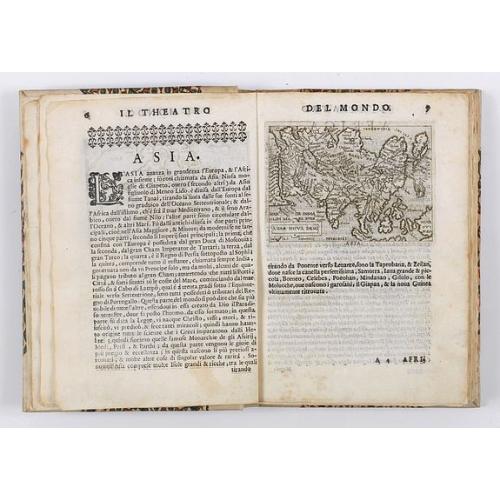 Rare, antique map of  Il theatro del mondo di Abraamo Ortelio…