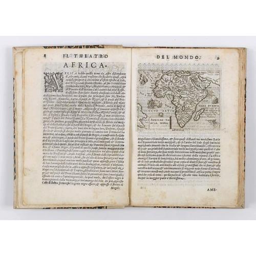 Rare, antique map of  Il theatro del mondo di Abraamo Ortelio…