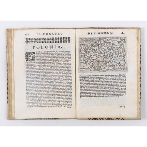 Rare, antique map of  Il theatro del mondo di Abraamo Ortelio…