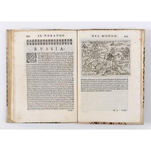 Rare, antique map of  Il theatro del mondo di Abraamo Ortelio…
