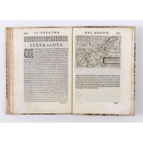 Rare, antique map of  Il theatro del mondo di Abraamo Ortelio…