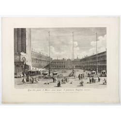 Qua late patet S. Marci area major novum Regim Palatium versus.