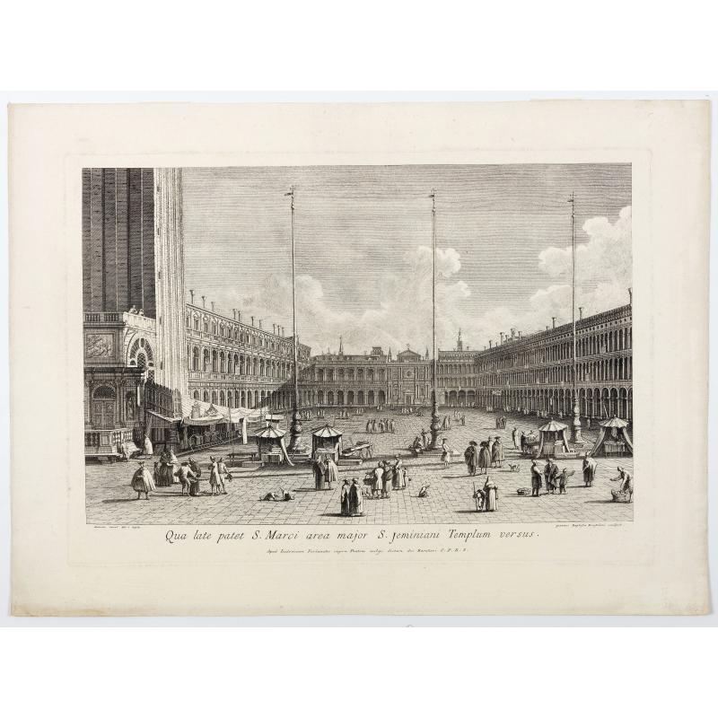 Qua late patet S. Marci area major novum Regim Palatium versus.