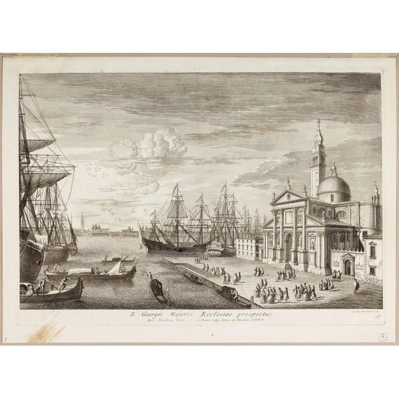 S. Georgii Majoris Ecclesiae prospectus.