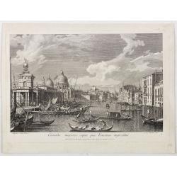 Canalis majoris caput qua Venetias ingreditur.