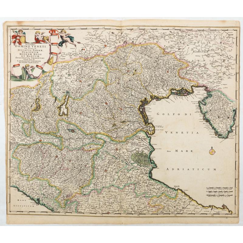 Accuratissima Dominii Veneti in Italia..