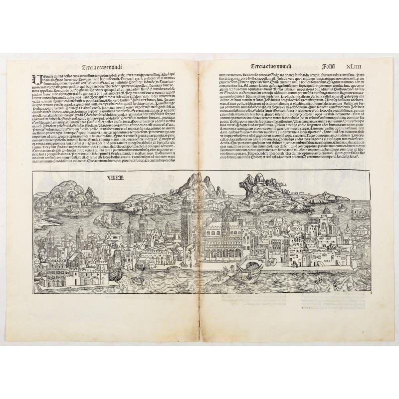 Venecie. [Venice] Foliu XLIIII.