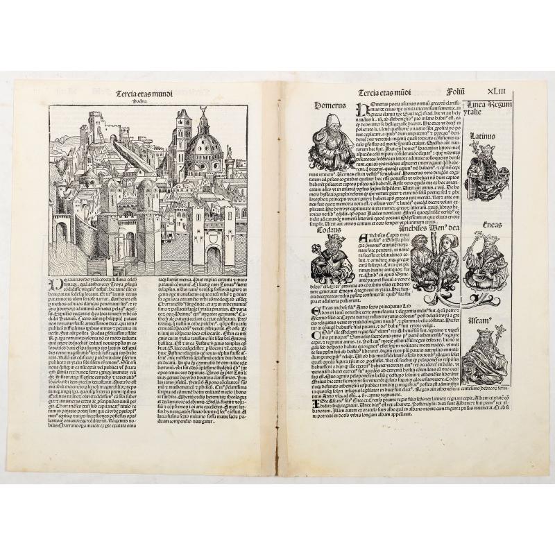 Venecie. [Venice] Foliu XLIIII.