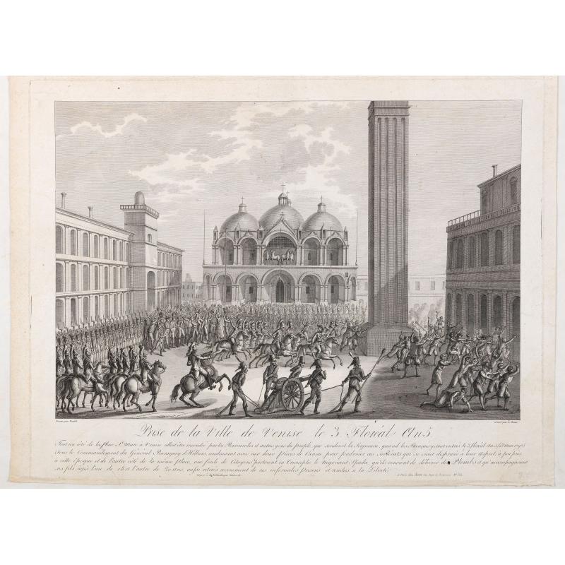 Prise de la ville de Venise le 3 floréal an 5.