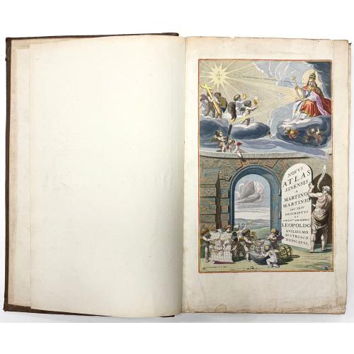 Rare, antique map of (China Atlas) Atlas Nuevo de la Extrema Asia o descripcion geographica del Imperio de los Chinas. Por el R.P. MARTINO MARTIONIO de la Compania de Iesu.