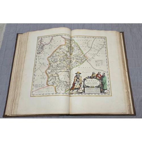 Rare, antique map of (China Atlas) Atlas Nuevo de la Extrema Asia o descripcion geographica del Imperio de los Chinas. Por el R.P. MARTINO MARTIONIO de la Compania de Iesu.