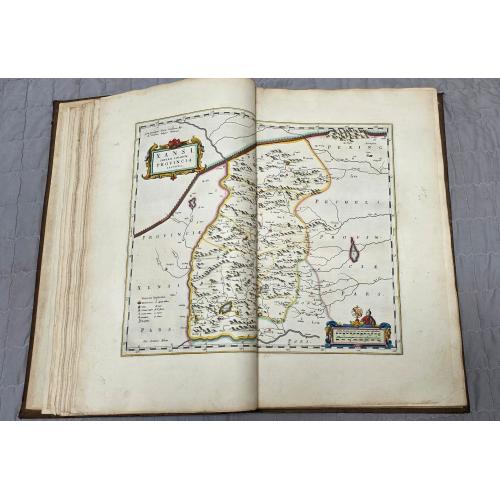 Rare, antique map of (China Atlas) Atlas Nuevo de la Extrema Asia o descripcion geographica del Imperio de los Chinas. Por el R.P. MARTINO MARTIONIO de la Compania de Iesu.