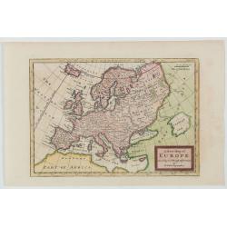 A new map of the Europe according to the New.st Observations. . .