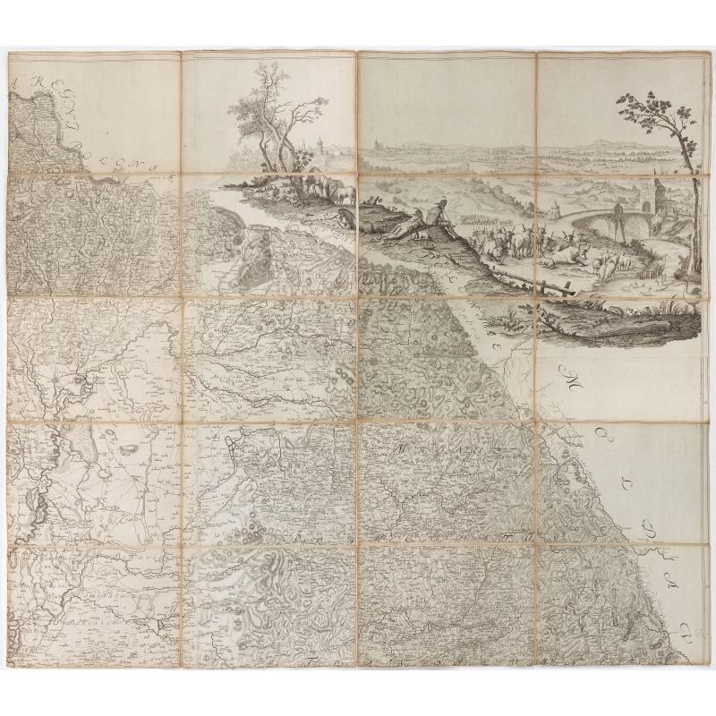 Mappa Geographica novissima Regni Hungariae divisi in suos Comitatus cum Districtibus Jazygum et Cumanorum, Banatus Temesiensis ejusque Districtuum nec non Regnorum Croatiae, Slavoniae, Dalmatiae, Magni Principatus Transsylvaniae…