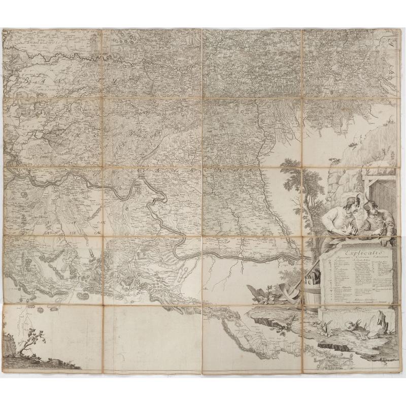 Mappa Geographica novissima Regni Hungariae divisi in suos Comitatus cum Districtibus Jazygum et Cumanorum, Banatus Temesiensis ejusque Districtuum nec non Regnorum Croatiae, Slavoniae, Dalmatiae, Magni Principatus Transsylvaniae…
