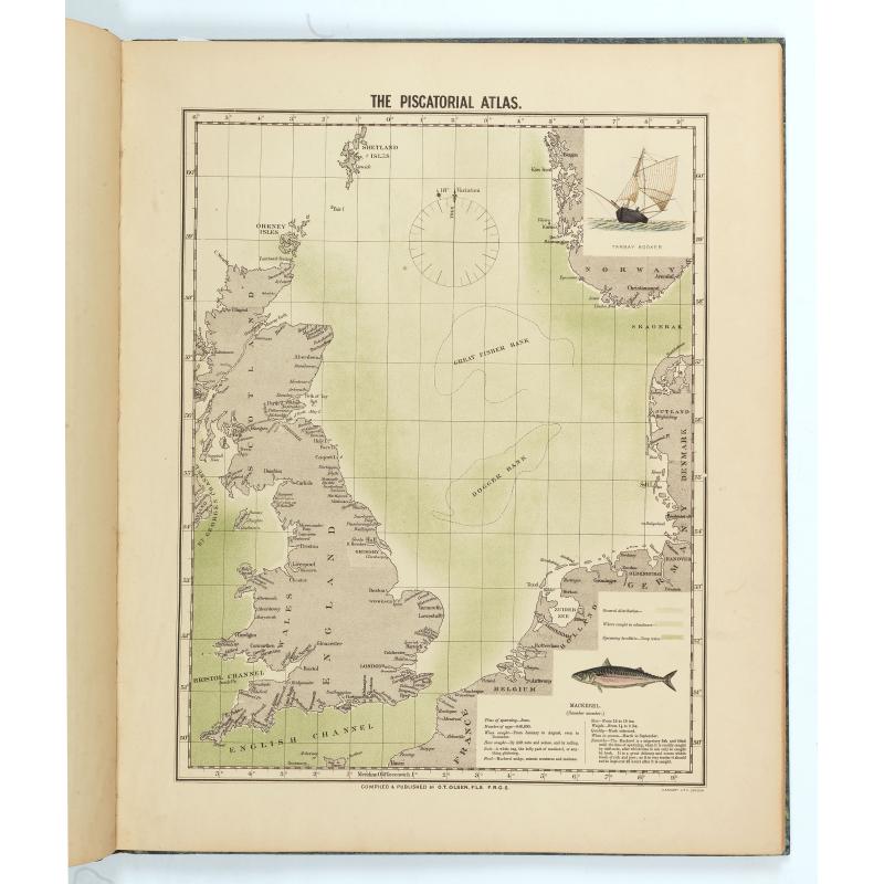The piscatorial atlas of the North sea, English and St Georges Channels.