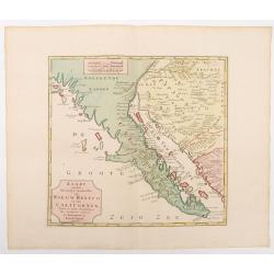 Kaart van het Westelyk Gedeelte van Nieuw Mexico en van California. . . MDCCLXV ..