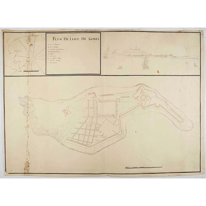 Plan de l'Isle de Goree.