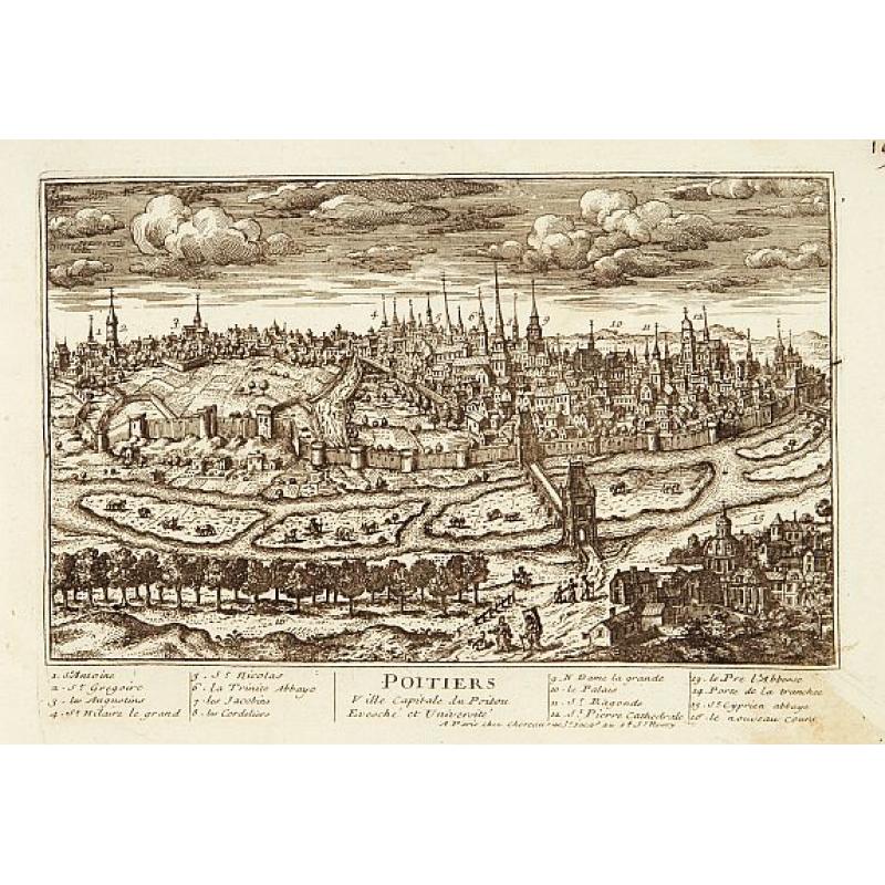 Poitiers Ville Capitale du Poitou.
