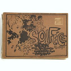 Petit solfège illustré. Illustrations de Pierre Bonnard. Deuxième mille.