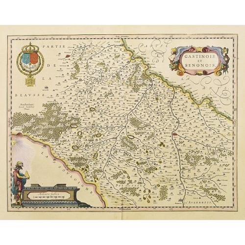 Old map image download for Gastinois et Senonois.