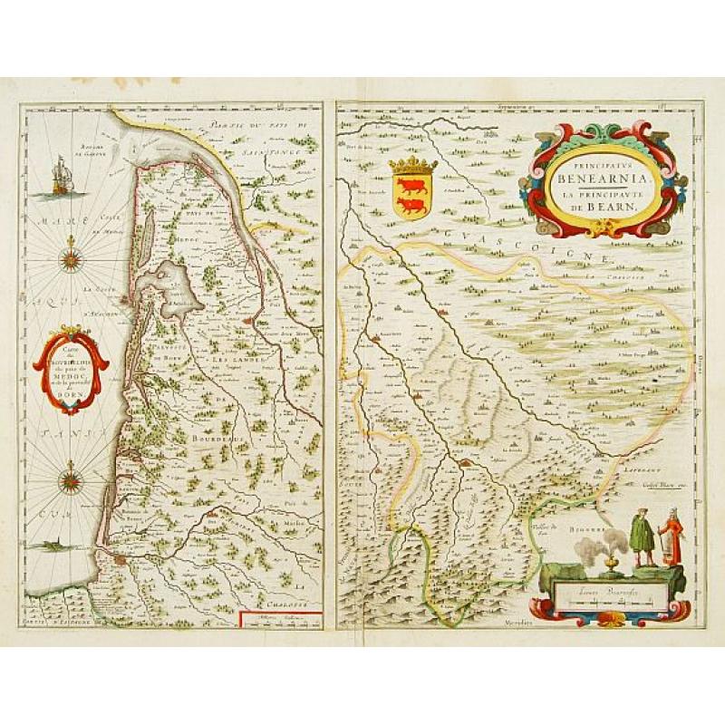 Principatus BENEARNIA. La principauté de BEARN.