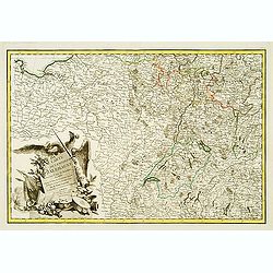 Carte de l'Empire d'Alemagne..