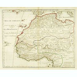 Carte de la Barbarie de la Nigritie et de la Guinée. . .