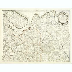 Carte de Moscovie dresseé par G.De L'Isle. . .