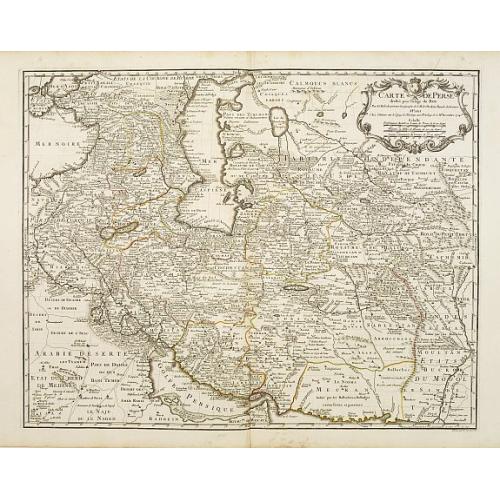 Old map image download for Carte de Perse dressée pour l'usage du Roy.