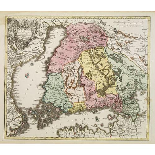 Old map image download for Magni Ducatus Finlandiae?