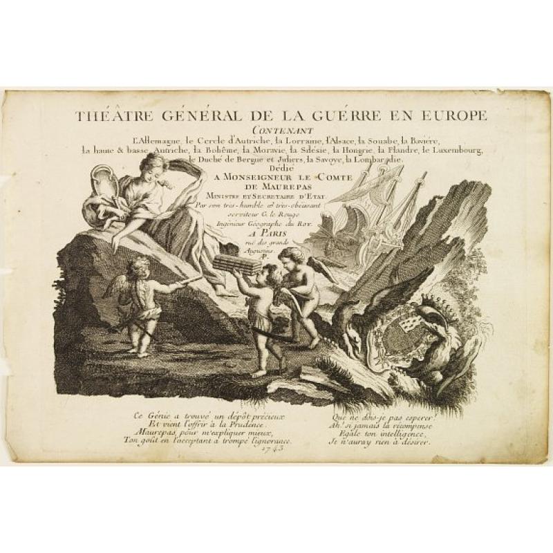 [Title page ] Théâtre Général de la Guerre en Europe.