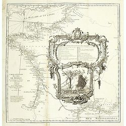 Carte Générale des Côtes de de France.