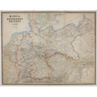 Old map image download for Wandkarte des Deutsches Reiches zum Schul und Comptoir-Gebrauch. . .
