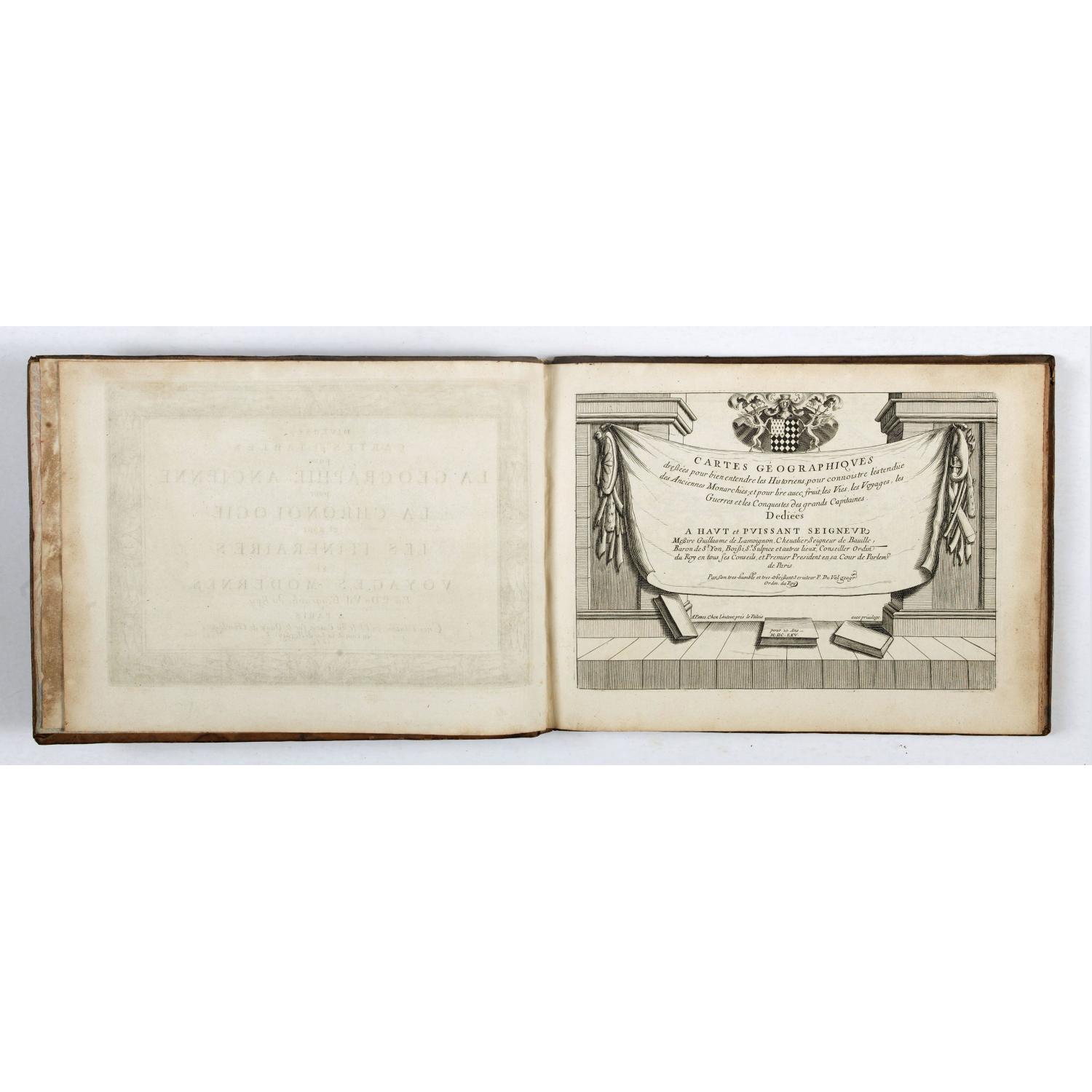 Diverses cartes et tables pour la géographie ancienne, pour la chronologie et pour les itinéraires et voyages modernes.
